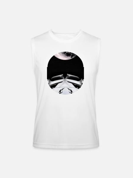 Moonlit Carfront Noir - Men’s Performance Sleeveless Shirt - white