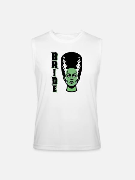 Electric Bride Monster - Men’s Performance Sleeveless Shirt - white