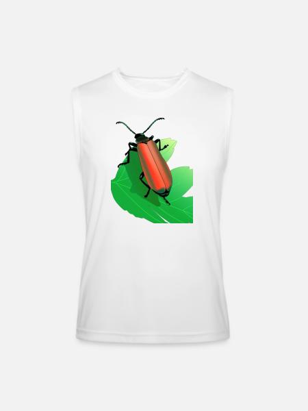 Micro Marvels - Men’s Performance Sleeveless Shirt - white
