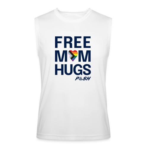 Free Mom Hugs 🏳️‍🌈🏳️‍⚧️ - Men’s Performance Sleeveless Shirt