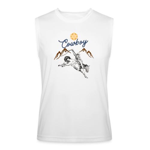 Wild West Cowboy Ride - Men’s Performance Sleeveless Shirt