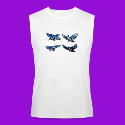 Silver Blue Jay Flight Stages - Men’s Performance Sleeveless Shirt