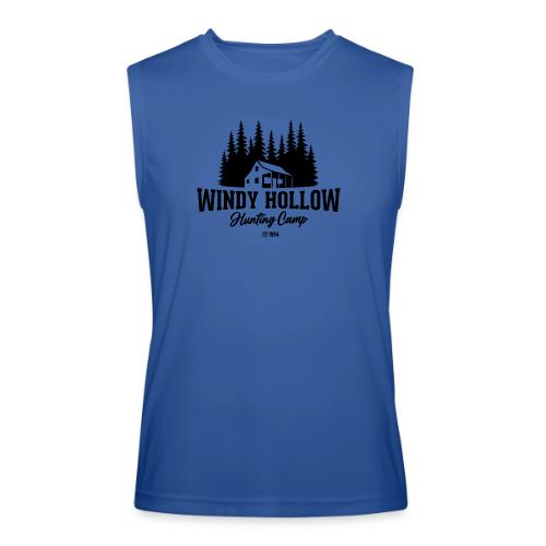 Windy Hollow Hunting Camp - LIGHT - Men’s Performance Sleeveless Shirt