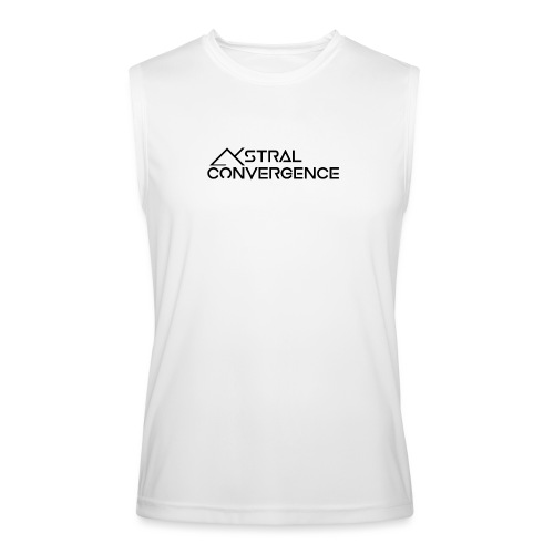 Astral Convergence Lettering - Men’s Performance Sleeveless Shirt