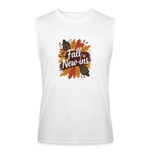 Fall New-Ins Autumn Leaves Acorn Seasonal Outfit - Men’s Performance Sleeveless Shirt