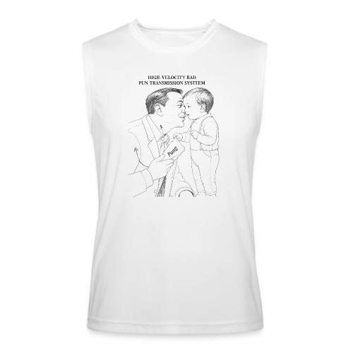 Dad Joke Blueprint T-Shirt - Men’s Performance Sleeveless Shirt