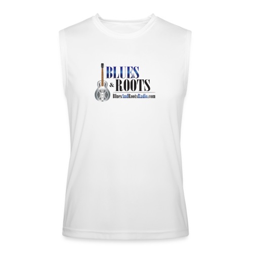 Blues & Roots Radio Logo - Men’s Performance Sleeveless Shirt