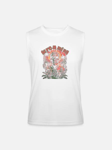 Ghostface Phone Call - Men’s Performance Sleeveless Shirt - white - Front