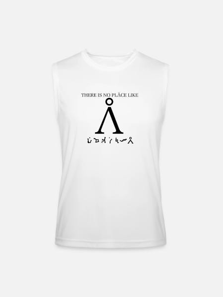 Stargate SG1 - There Is No Place Like Earth - Men’s Performance Sleeveless Shirt - white