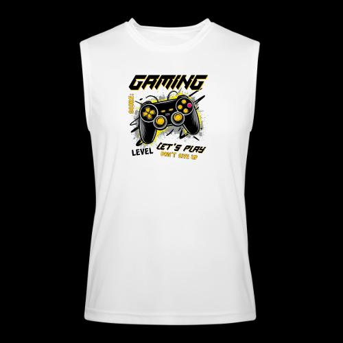 Gaming: Let's Play, Don't Give Up - Men’s Performance Sleeveless Shirt