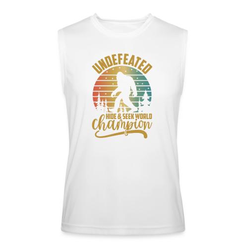 Undefeated Hide and Seek World Champ - Men’s Performance Sleeveless Shirt