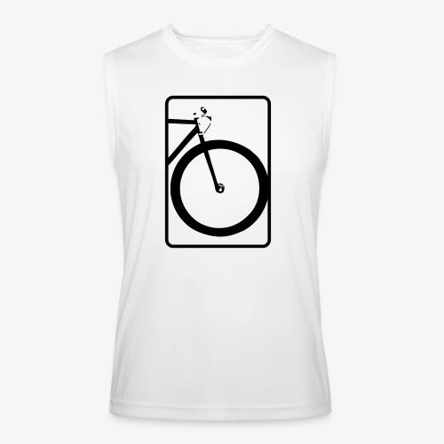 Front Wheel Forward - Men’s Performance Sleeveless Shirt