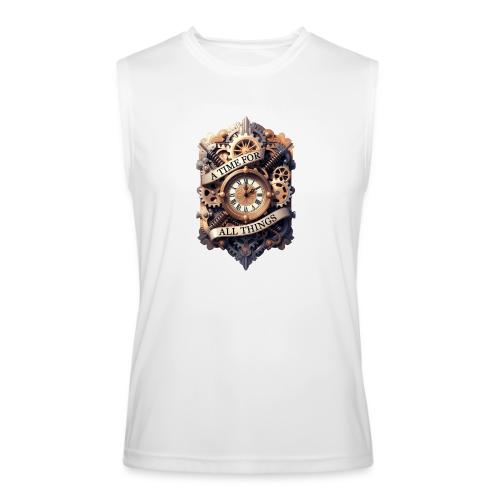 Ornate Clockwork T-Shirt - Men’s Performance Sleeveless Shirt