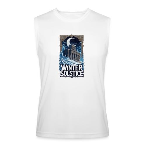 Winter Solstice Temple T-Shirt - Men’s Performance Sleeveless Shirt