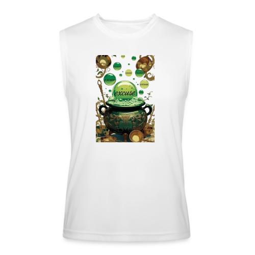 Emerald Excuses Cauldron Graphic Tee - Men’s Performance Sleeveless Shirt
