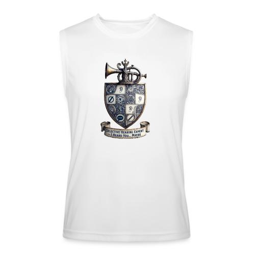 Selective Hearing Expert Crest T Shirt - Men’s Performance Sleeveless Shirt