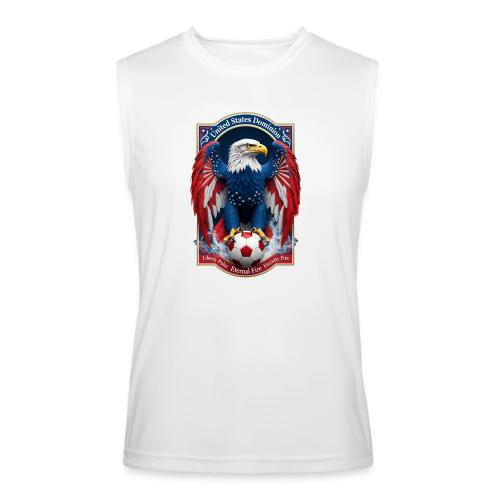 USA Eagle Emblem T Shirt, USA Soccer Pride Gift - Men’s Performance Sleeveless Shirt