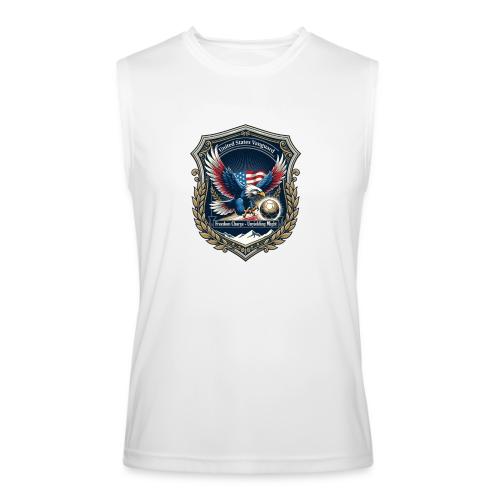 USA Eagle Vanguard T-Shirt,American Flag PrideGift - Men’s Performance Sleeveless Shirt