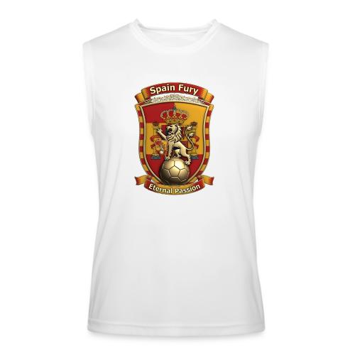Spain Lion Fury T-Shirt, Spanish Crest Gift - Men’s Performance Sleeveless Shirt