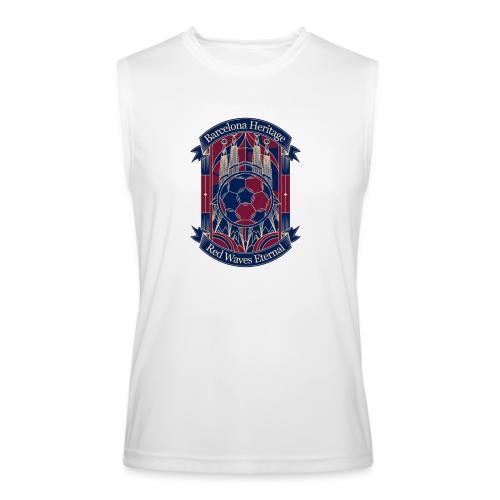 Barcelona Red Heritage T Shirt, Barsa fan Gift - Men’s Performance Sleeveless Shirt