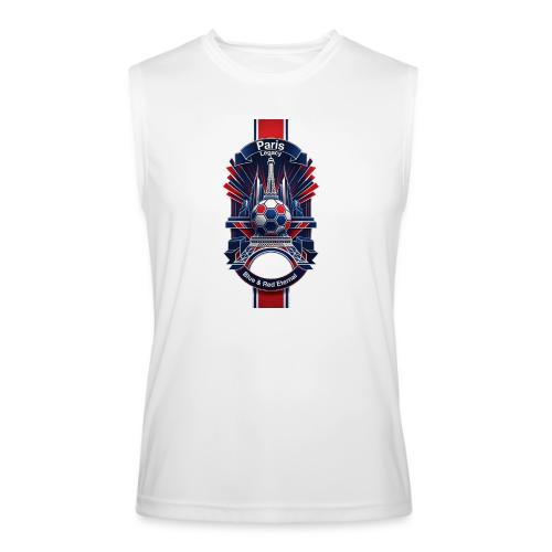 Paris Tower Legacy T Shirt, Soccer City Pride Gift - Men’s Performance Sleeveless Shirt