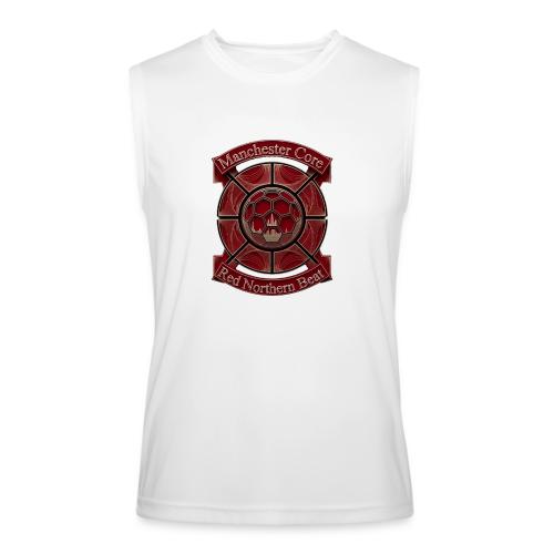Manchester Is Red T Shirt, Soccer City Pride Gift - Men’s Performance Sleeveless Shirt