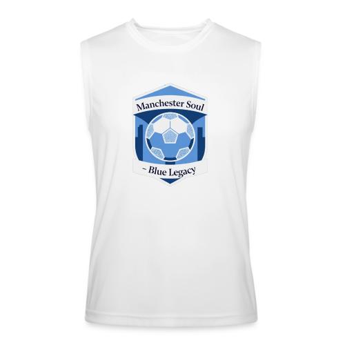 Manchester Soul Soccer City Emblem T Shirt, Gift - Men’s Performance Sleeveless Shirt