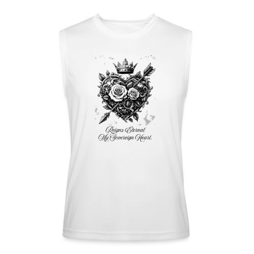 Royal Heart T-Shirt, Mug, & Leggings - Men’s Performance Sleeveless Shirt