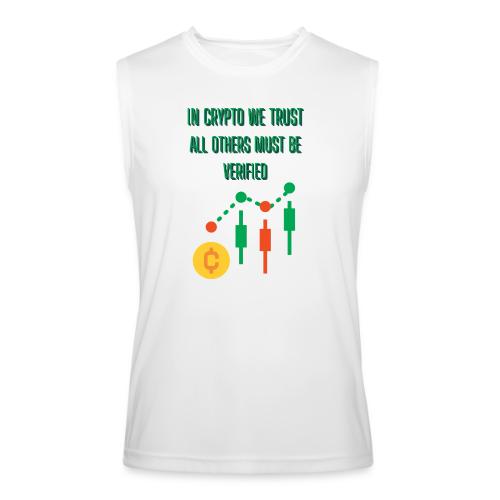 Sarcastic Bitcoin Investor T-shirt - Men’s Performance Sleeveless Shirt