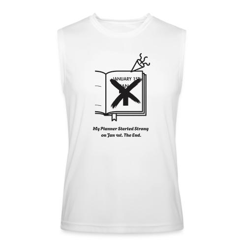 Jan 1st T-Shirt | Sarcastic New Year's - Men’s Performance Sleeveless Shirt
