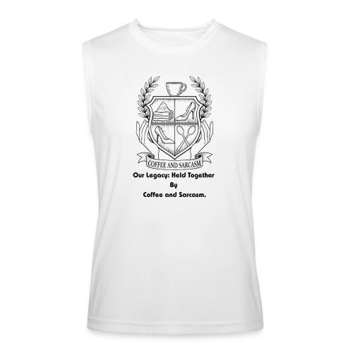 Sarcastic Mom T-Shirt, Mug - Men’s Performance Sleeveless Shirt