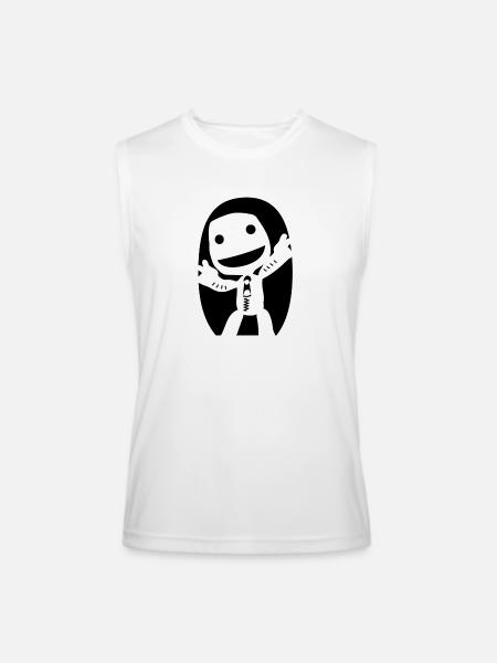 Little Big Planet - Men’s Performance Sleeveless Shirt - white