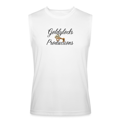 Goldylocks Productions Logo - Men’s Performance Sleeveless Shirt