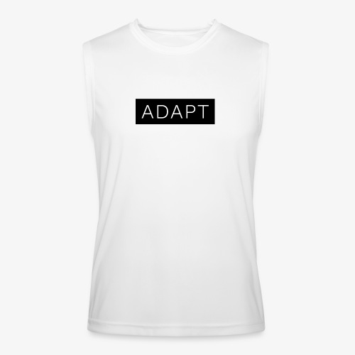 ADAPT White - Men’s Performance Sleeveless Shirt