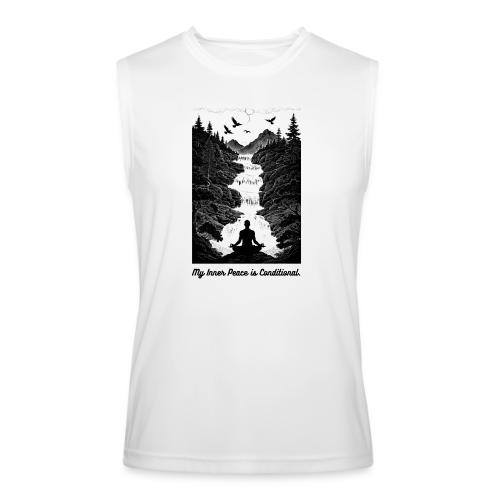 Conditional Inner Peace T-Shirt | Minimalist Zen - Men’s Performance Sleeveless Shirt