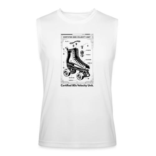 Retro Roller Skate T-Shirt - Men’s Performance Sleeveless Shirt