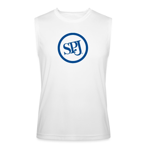 SPJ Blue Logo - Men’s Performance Sleeveless Shirt