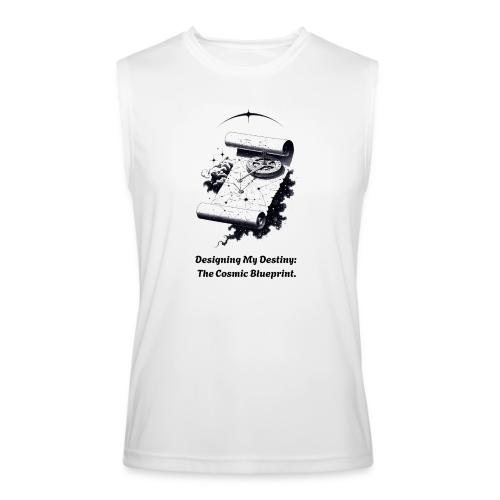 Cosmic Blueprint T-Shirt - Men’s Performance Sleeveless Shirt