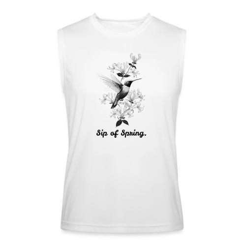Hummingbird T-Shirt, Honeysuckle Vine - Men’s Performance Sleeveless Shirt