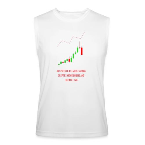 Technical Analysis Trading T-Shirt| Sarcastic - Men’s Performance Sleeveless Shirt