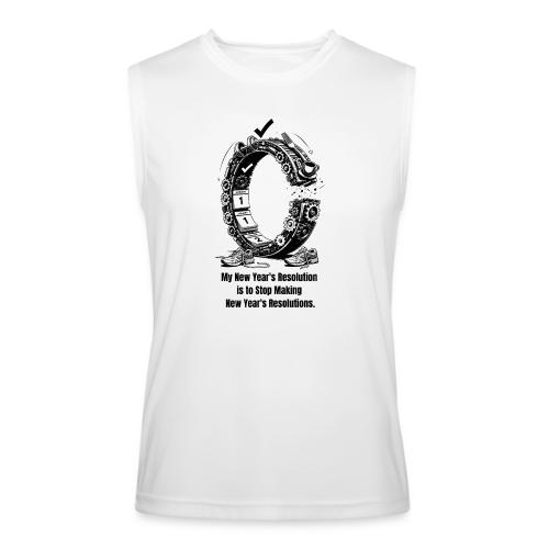 The Resolution Loop - Sarcastic New Year's T-Shirt - Men’s Performance Sleeveless Shirt
