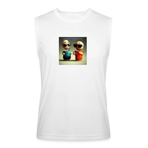 Welcome to Smoon City - Men’s Performance Sleeveless Shirt