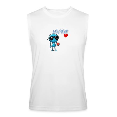 Smoon City_New York - Men’s Performance Sleeveless Shirt