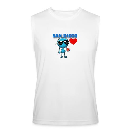 Smoon City_San Diego - Men’s Performance Sleeveless Shirt
