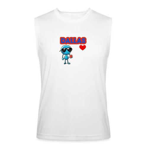 Smoon City_Dallas - Men’s Performance Sleeveless Shirt