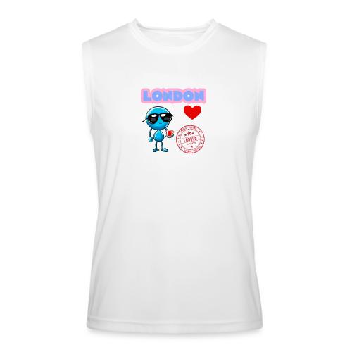 Smoon City_London - Men’s Performance Sleeveless Shirt