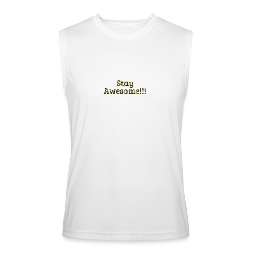 Stay Awesome - Men’s Performance Sleeveless Shirt