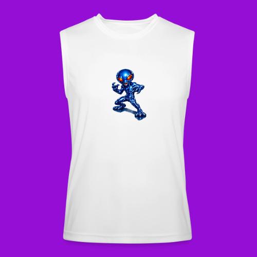 Angry Blue Alien - Men’s Performance Sleeveless Shirt