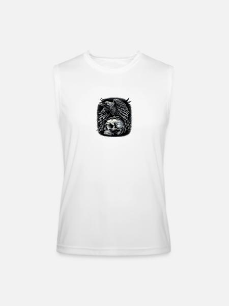 Guardian of the Lost - Men’s Performance Sleeveless Shirt - white