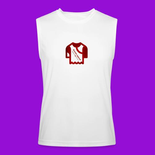 Kenada Logo white spray - Men’s Performance Sleeveless Shirt